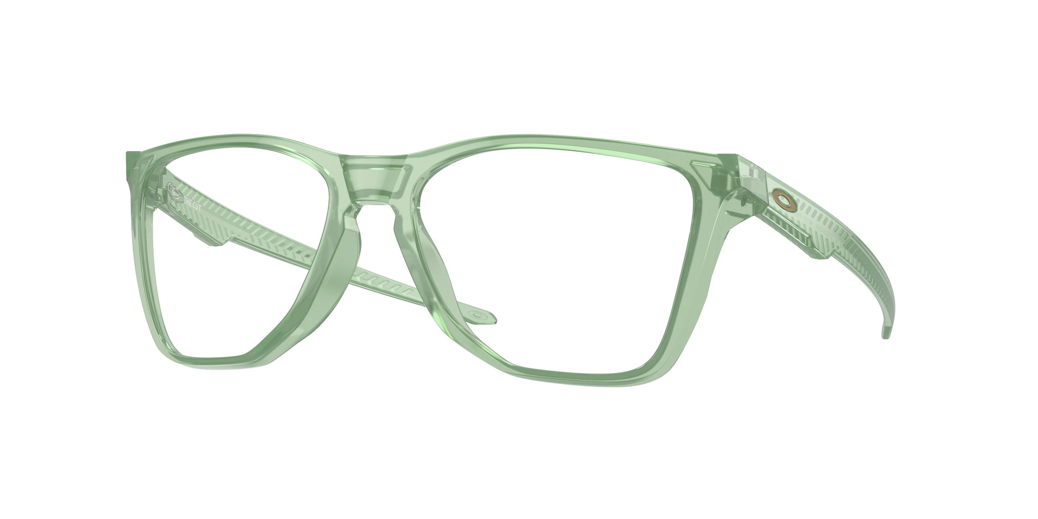 Oakley Man OX8058 THE CUT 805805 Vista frames O_matter Green Transparent Squared Normal-image